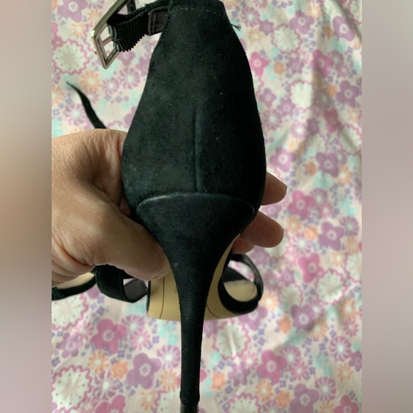 Karl Lagerfeld black suede strapped heels size 8.5? - Picture 16 of 16